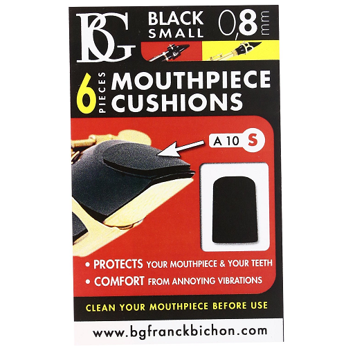 BG France 0.8mm Mouthpiece Cushion A10S - Pack of 6