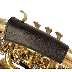 Protec French Horn Hand Guard - Leather Black - Smaller